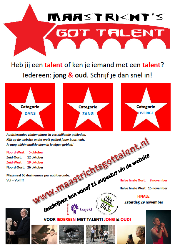 Daar de organisatie elke sportieveling in Maastricht en omstreken de kans wil geven om aan dit (gratis) evenement deel te nemen zijn we op zoek naar zowel mannelijke als vrouwelijke sportievelingen