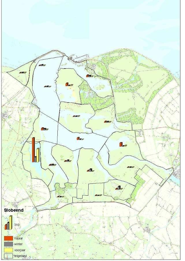 condities verslechteren. Dit wordt dan vooral veroorzaakt door de afname van het areaal permanent zoet open water en waterplanten. Perspectief Gunstig.