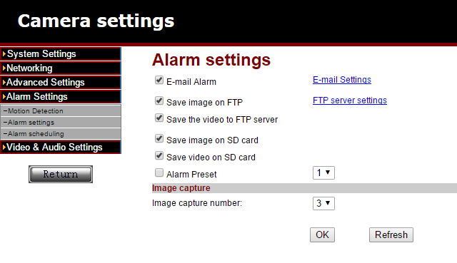 39 NEDERLANDS 6.3 FTP instellingen Hier kun je een FTP server instellen. Voorbeeld van een FTP server adres: ftp.server.com 6.
