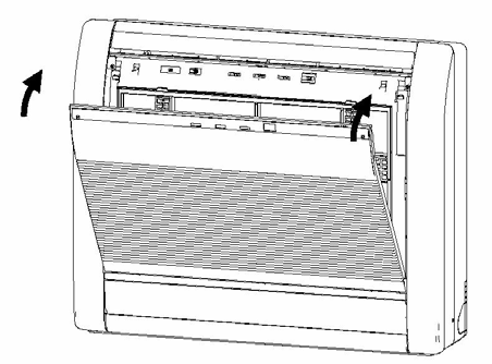 Vervangen vuile luchtzuiveringsfilters Vervang de filters door de volgende types (worden apart verkocht): Polyfenol Catechin Luchtzuiveringsfilter: UTR-FC03-2 Ontgeurende negatieve-ionenfilter :