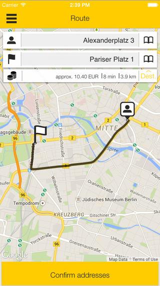 Innoverend > 10 taxi apps in België Gem.