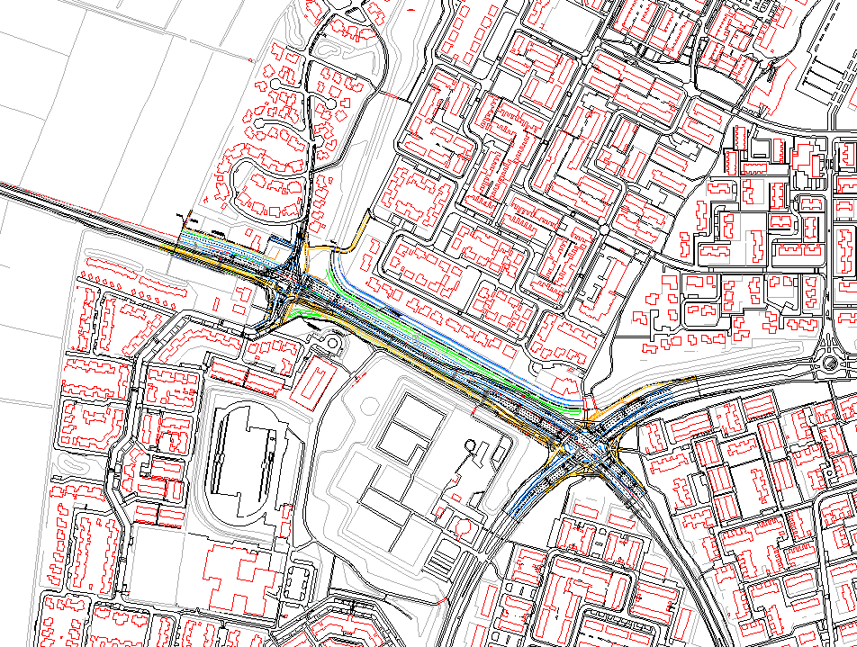 Afweging per deelgebied Langs het tracé van de N810 zijn diverse geluidgevoelige objecten (zoals woningen) aanwezig.