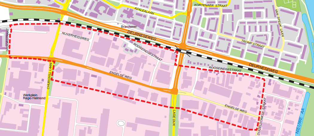 4.3 Perifere winkelconcentraties In dit beleid is bij de perifere locaties een onderscheid gemaakt tussen: 1. Engelseweg en omgeving 2.