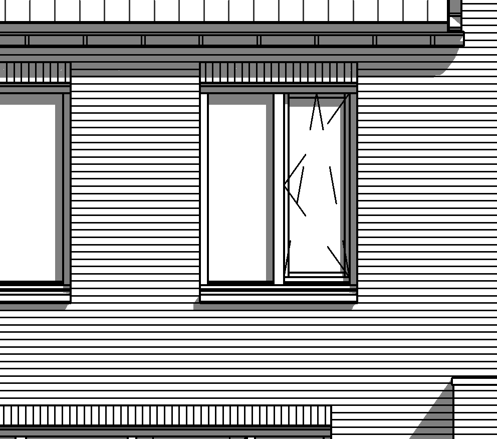 2400 2400 2e Verdieping Doorsnede Voorgevel Achtergevel - dakkapel voor inwendig ca. 1800 mm¹ breed - dakkapel achter inwendig ca.