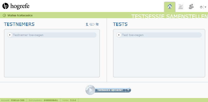 Instellingen Gebruikershandleiding voor het Hogrefe Testsystem Inloggen Ga naar het volgende internetadres: www.hogrefe-online.