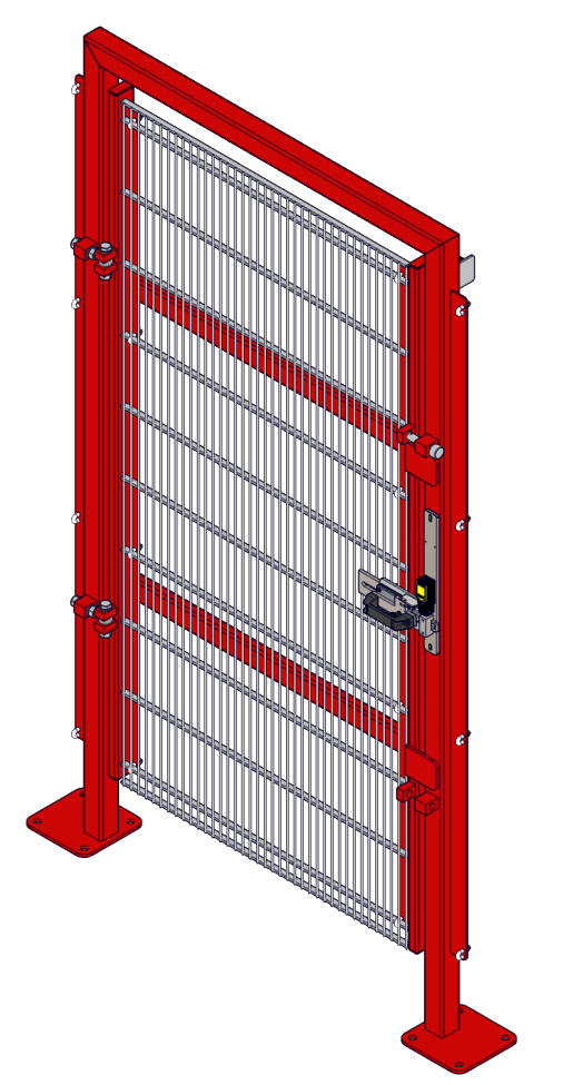 Hoofdstuk: Hekwerkdeuren 3 Hekwerkdeuren Intech Installatieburo heeft zowel draaideuren als schuifdeuren in het programma. De standaard dagmaat is 1000mm.