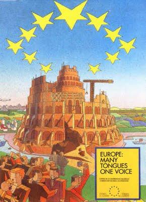 De buitenkant van het gebouw in Straatsburg is geïnspireerd door de Toren van Babel. Binnen was het Colosseum de inspiratiebron. Babylon en Rome.