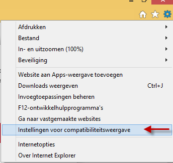Zet het beveiligingsniveau op Normaal-laag : Onder Internet options