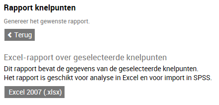 dropdown lijst. Bij het kiezen uit een lijst wordt per instelling op een specifiek criterium gefilterd, terwijl bij toepassing van een zoekterm een ruimere selectie tot stand kan komen.