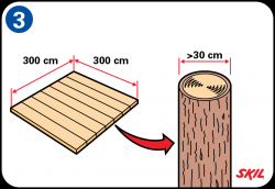 Stappenplannen Boomhut bouwen Boom selecteren Kies de juiste boom qua structuur en kijk bij het selecteren van de boom ook naar de gezondheid ervan.