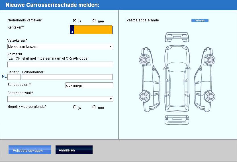 5.1.6 Mogelijk waarborgfonds Is de schade veroorzaakt door een onbekend, gestolen of onverzekerd motorvoertuig? Dan komt de schade in aanmerking voor het Waarborgfonds.