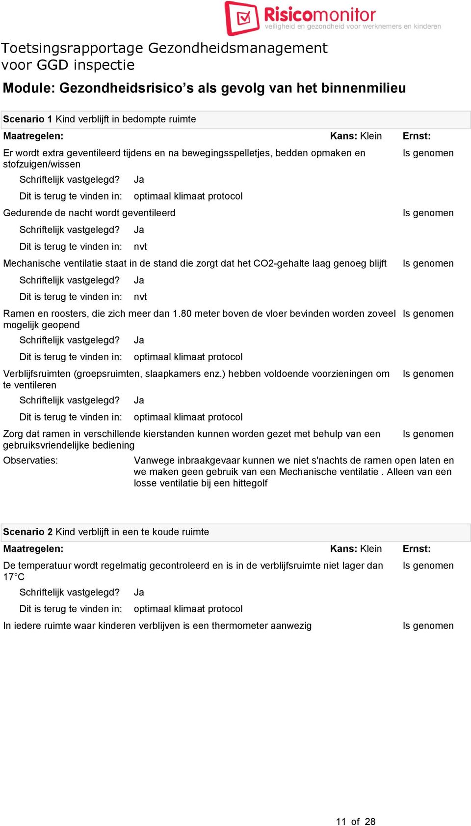 meer dan 1.80 meter boven de vloer bevinden worden zoveel mogelijk geopend optimaal klimaat protocol Verblijfsruimten (groepsruimten, slaapkamers enz.