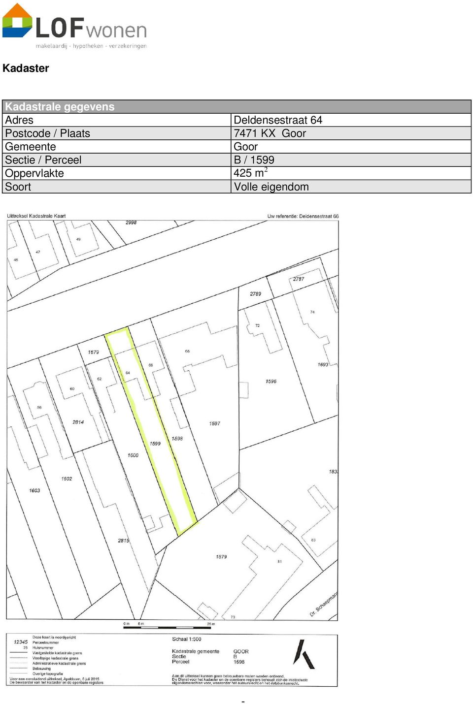 KX Goor Gemeente Goor Sectie / Perceel B