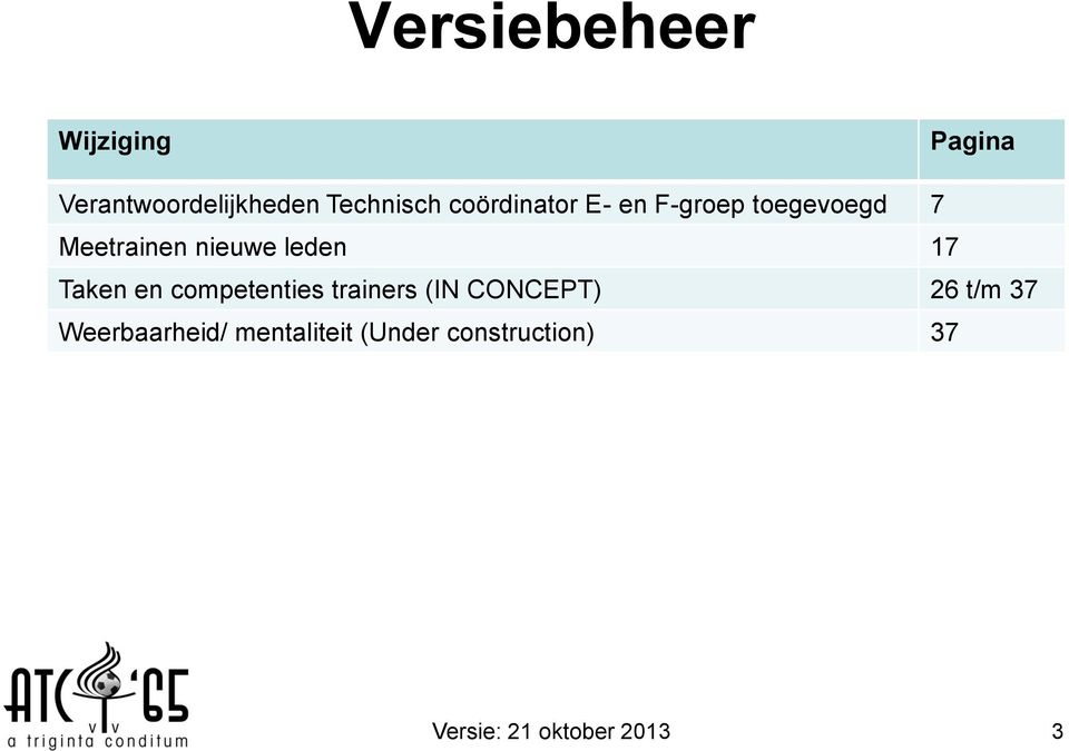 17 Taken en competenties trainers (IN CONCEPT) 26 t/m 37