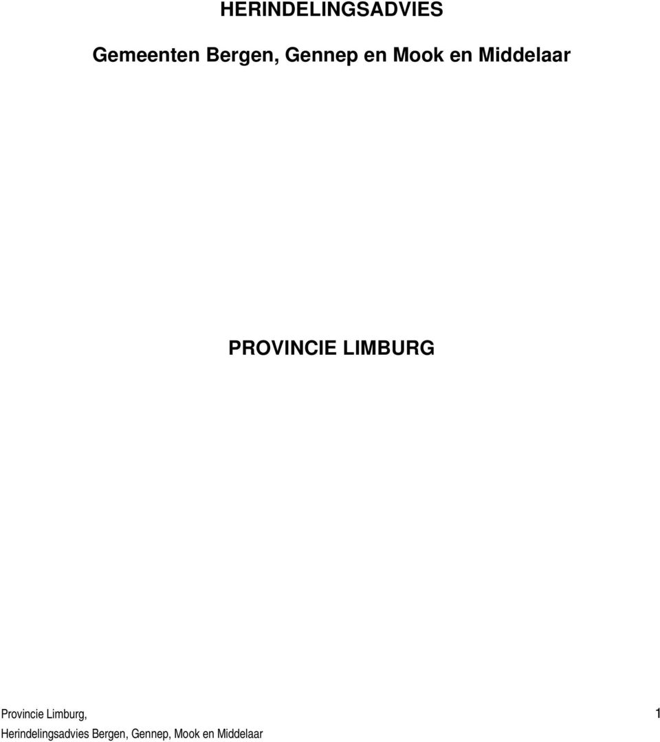 LIMBURG Provincie Limburg,