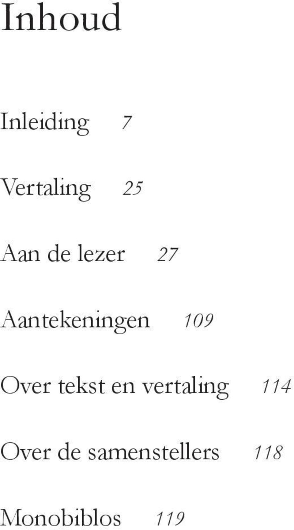 Over tekst en vertaling 114 Over