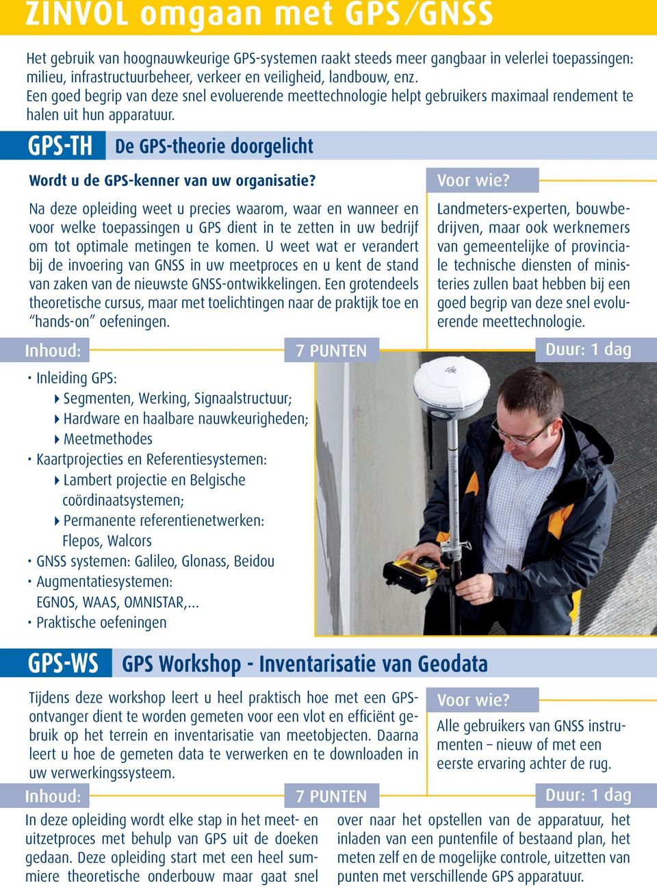 GPS-TH GPS-WS De GPS-theorie doorgelicht Wordt u de GPS-kenner van uw organisatie?