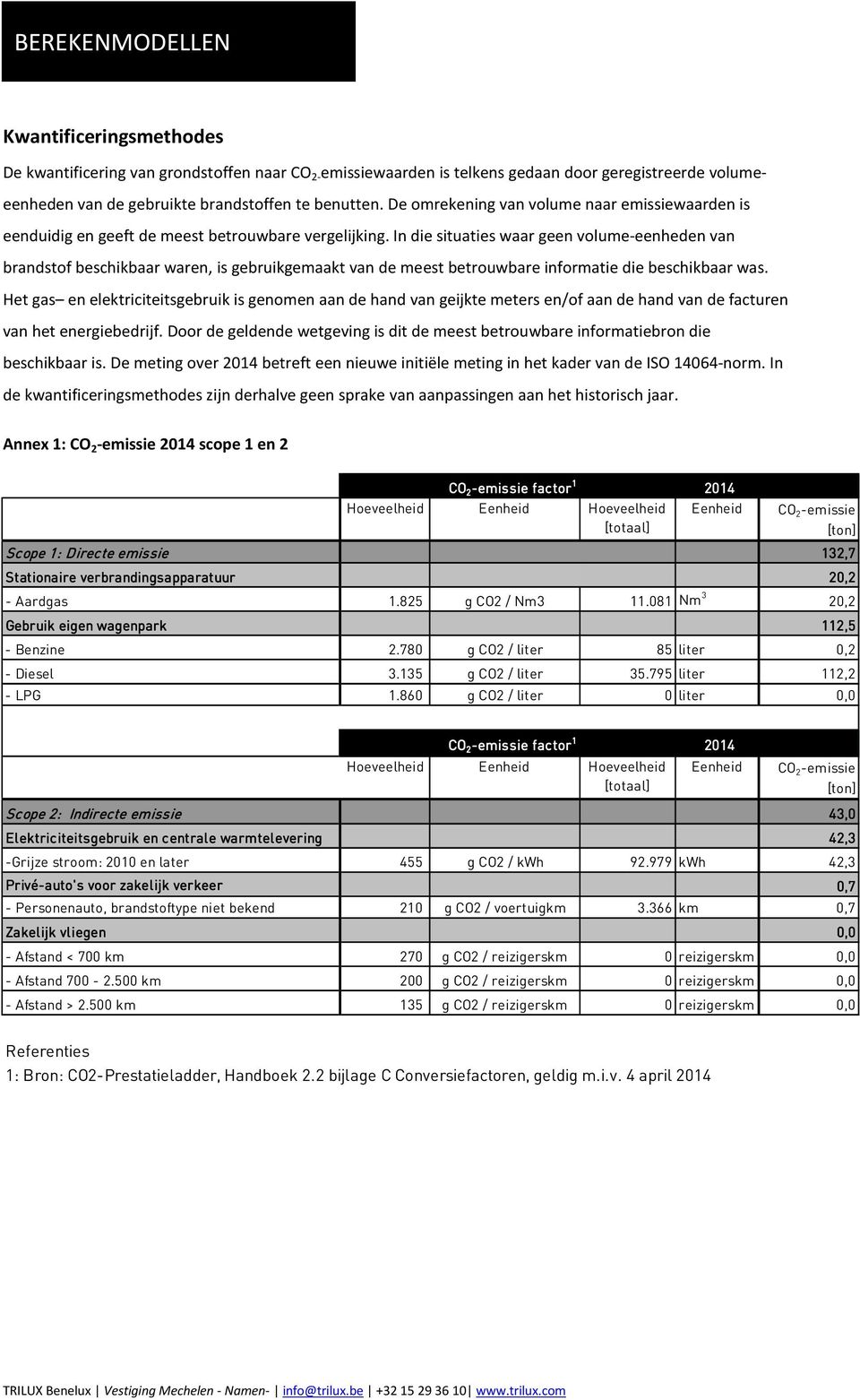 In die situaties waar geen volume-eenheden van brandstof beschikbaar waren, is gebruikgemaakt van de meest betrouwbare informatie die beschikbaar was.