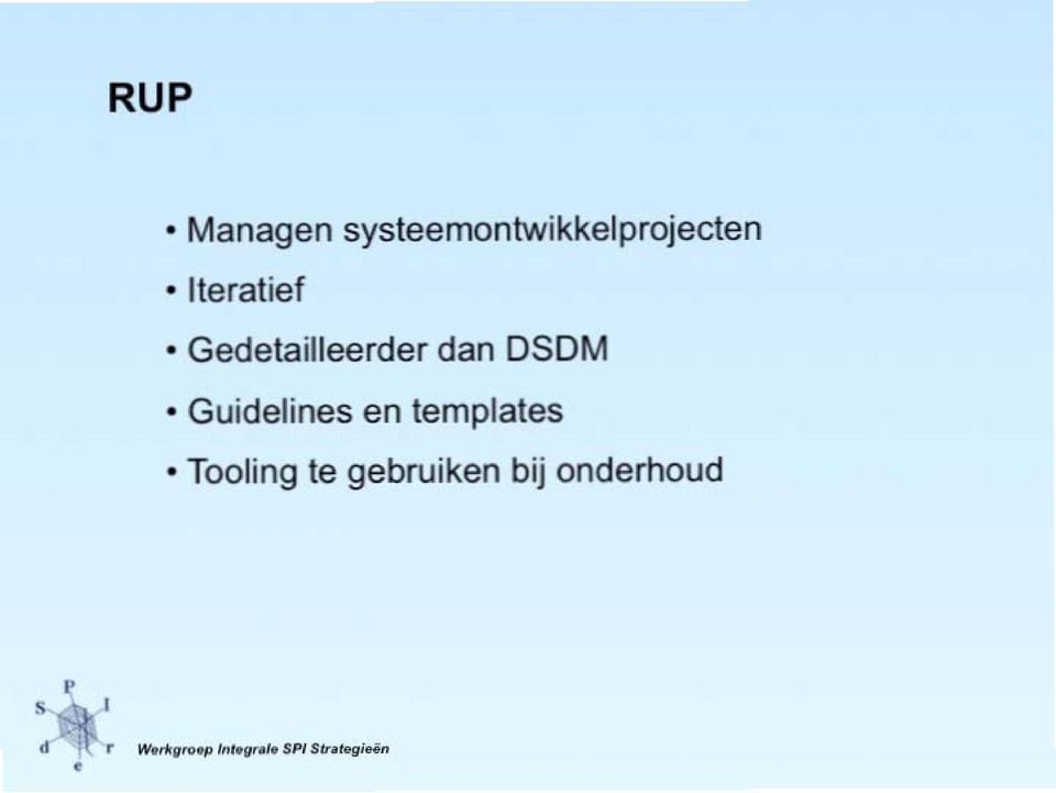 Guidelines en templates Tooling te