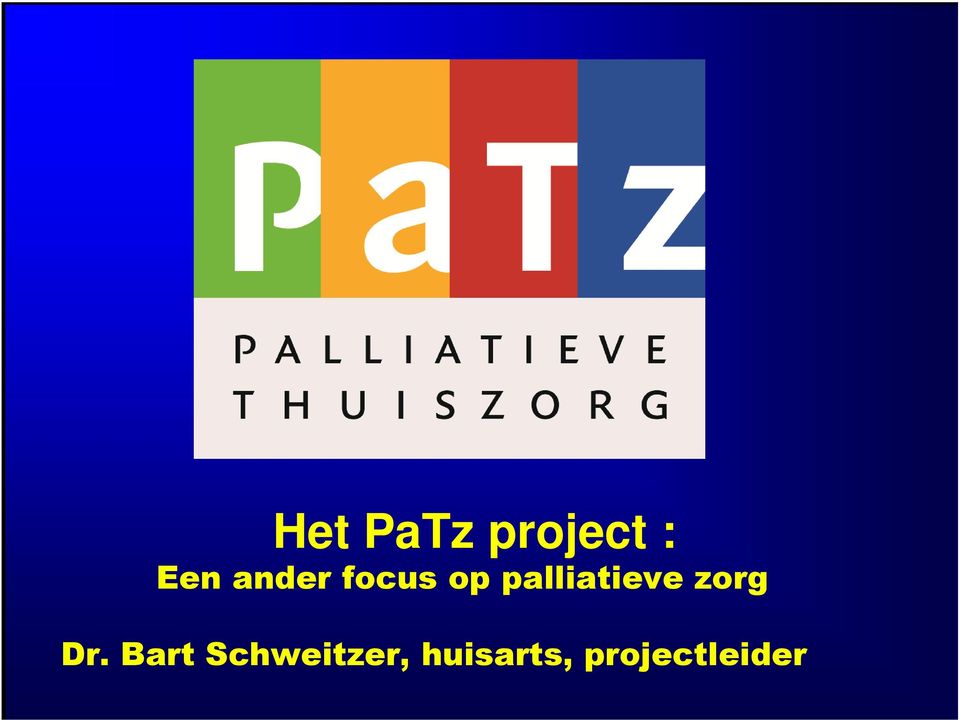 palliatieve zorg Dr.