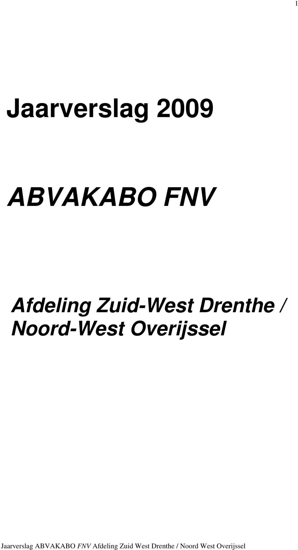 Afdeling Zuid-West