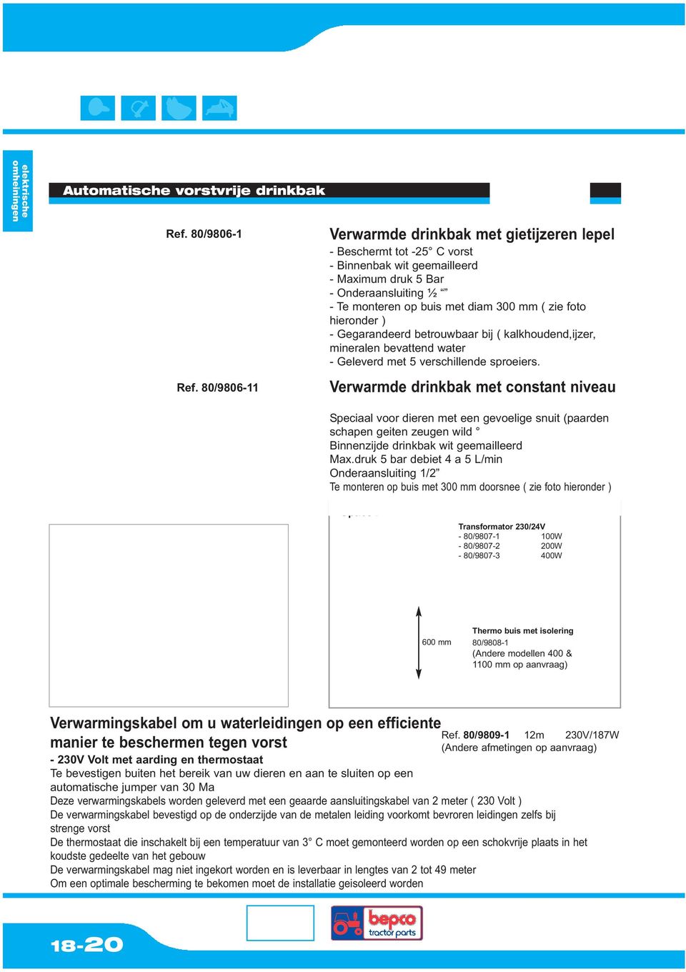 Verwarmde drinkbak met constant niveau Speciaal voor dieren met een gevoelige snuit (paarden schapen geiten zeugen wild Binnenzijde drinkbak wit geemailleerd Max.