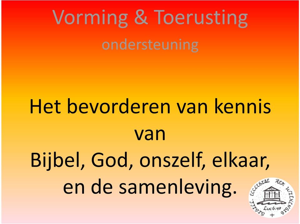 van kennis van Bijbel, God,