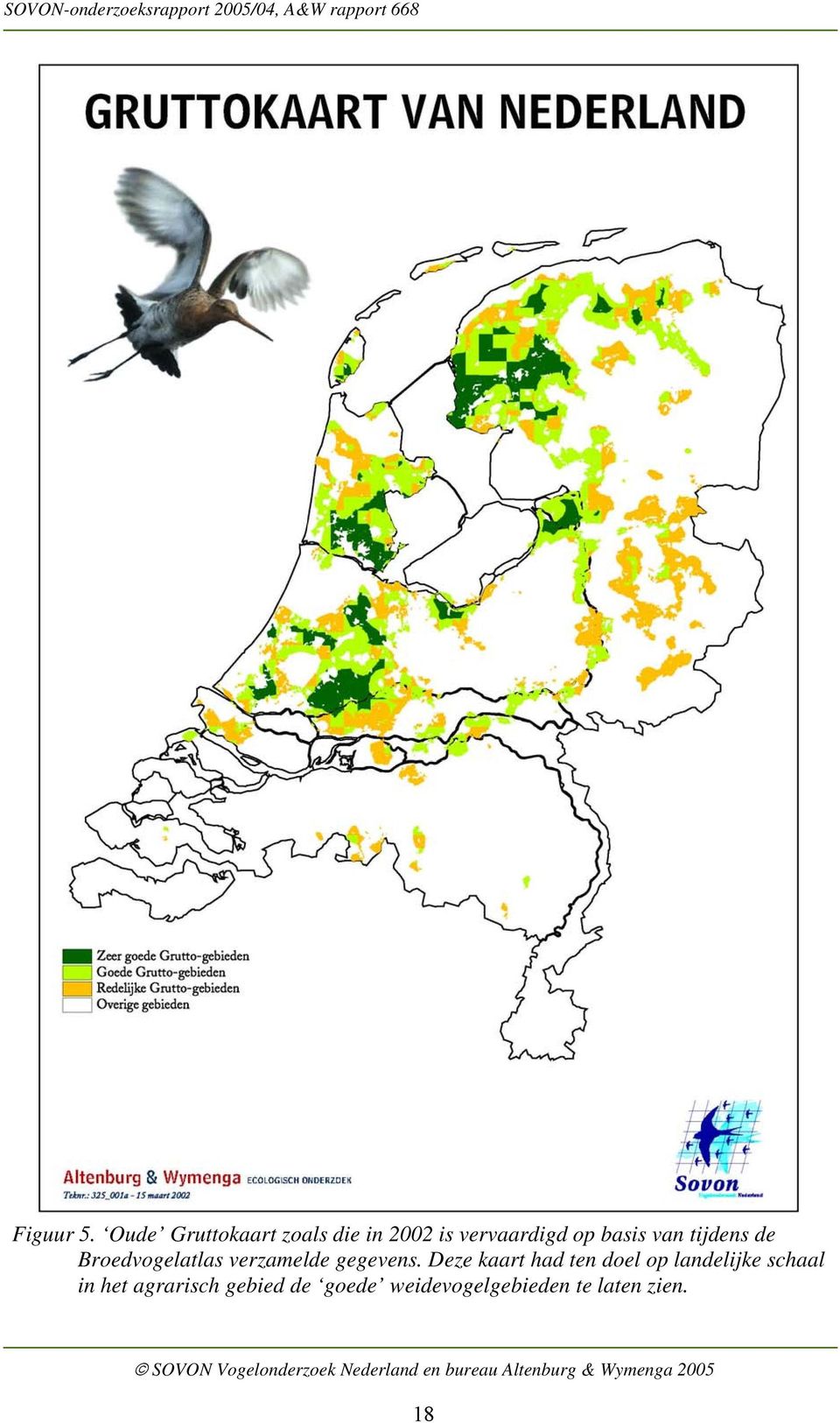 de Broedvogelatlas verzamelde gegevens.