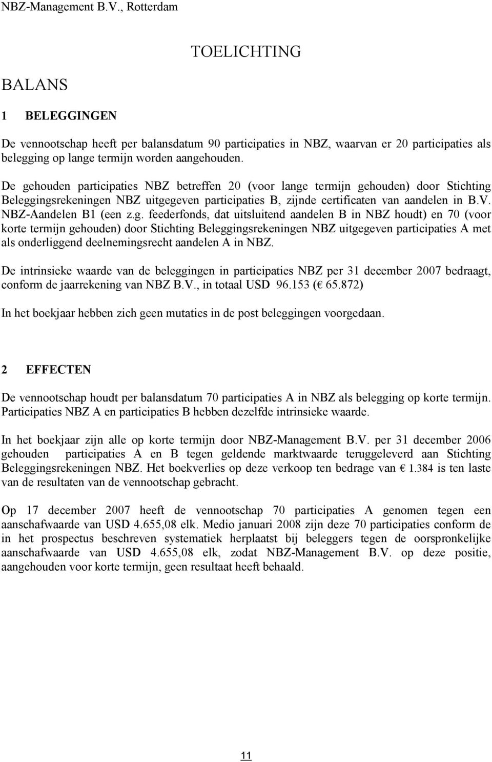 NBZ-Aandelen B1 (een z.g.