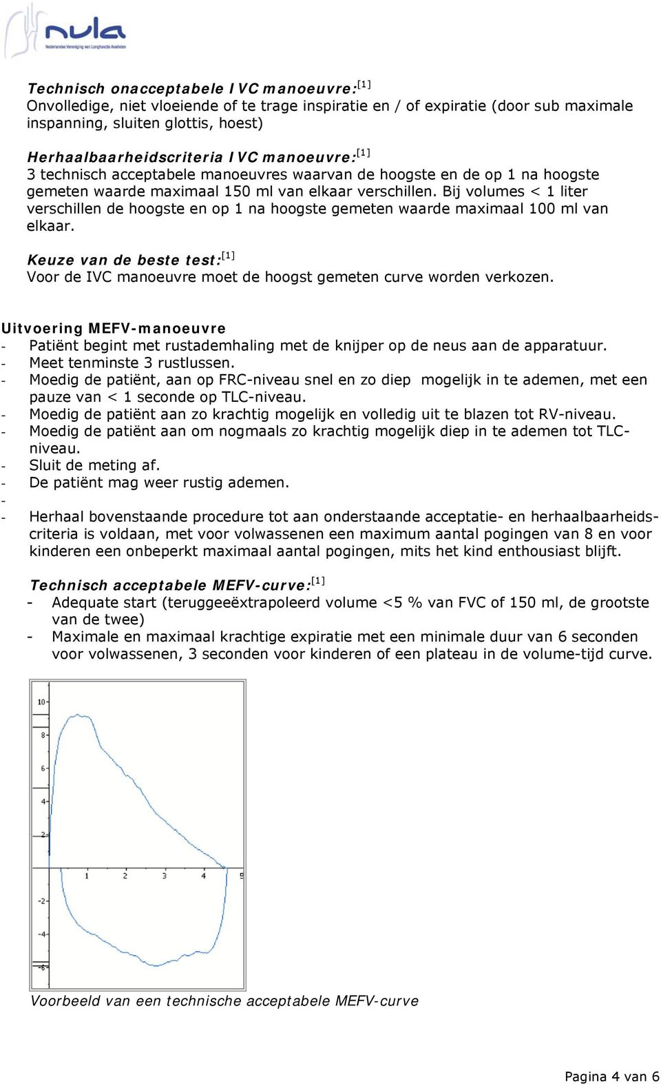 Bij volumes < 1 liter verschillen de hoogste en op 1 na hoogste gemeten waarde maximaal 100 ml van elkaar.