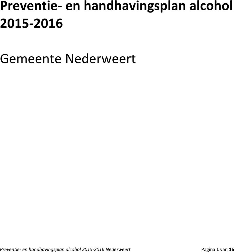 2014-2018  2015-2016 Nederweert Pagina