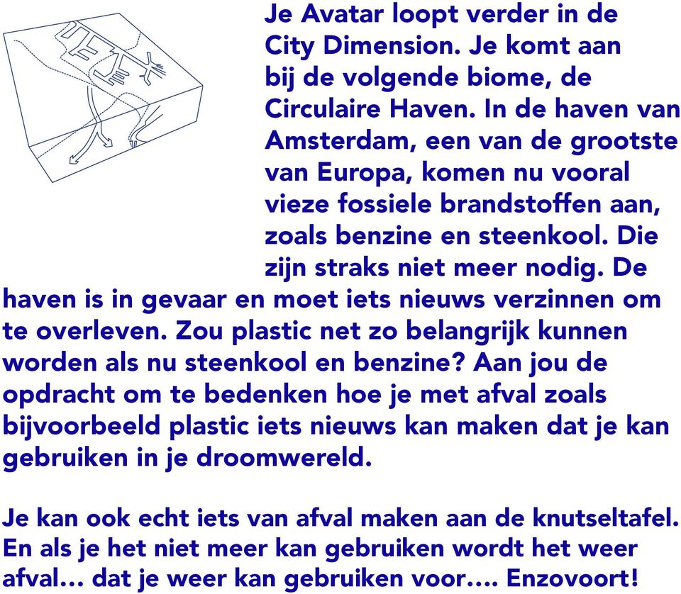 De haven is in gevaar en moet iets nieuws verzinnen om te overleven. Zou plastic net zo belangrijk kunnen worden als nu steenkool en benzine?