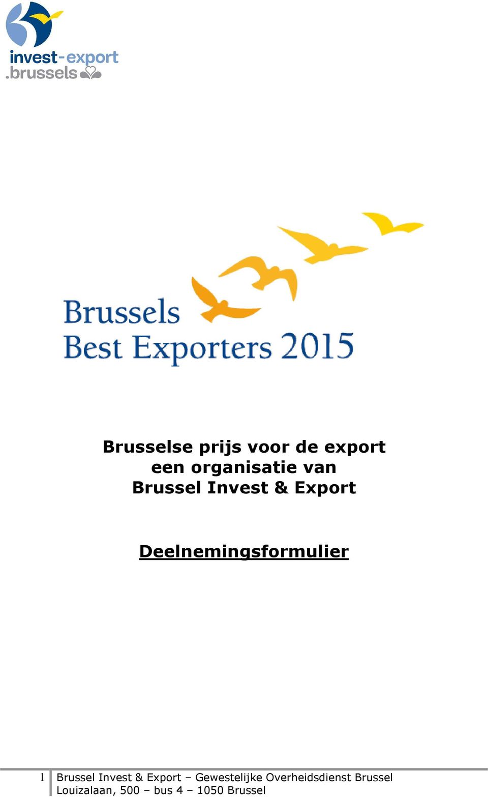 Brussel Invest & Exprt Gewestelijke