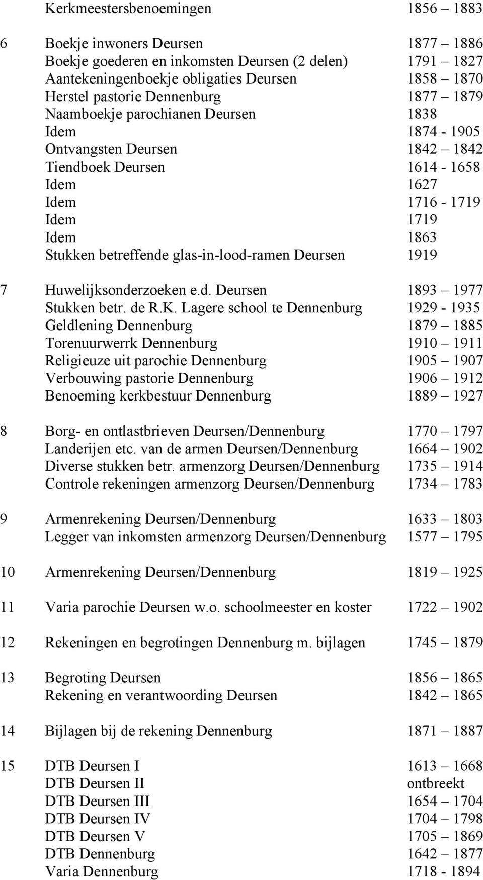 glas-in-lood-ramen Deursen 1919 7 Huwelijksonderzoeken e.d. Deursen 1893 1977 Stukken betr. de R.K.
