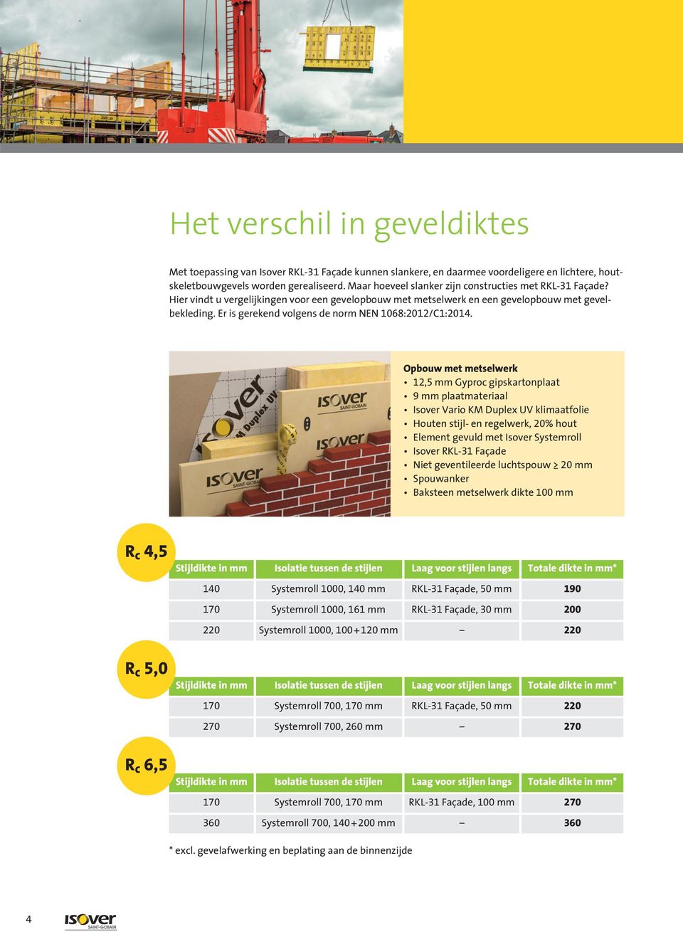 Er is gerekend volgens de norm NEN 1068:2012/C1:2014.