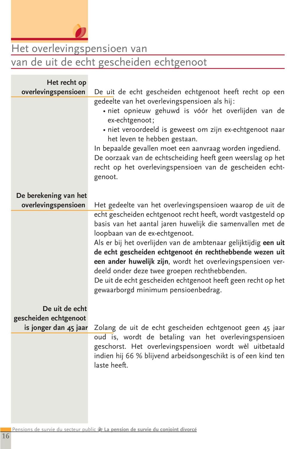 om zijn ex-echtgenoot naar het leven te hebben gestaan. In bepaalde gevallen moet een aanvraag worden ingediend.