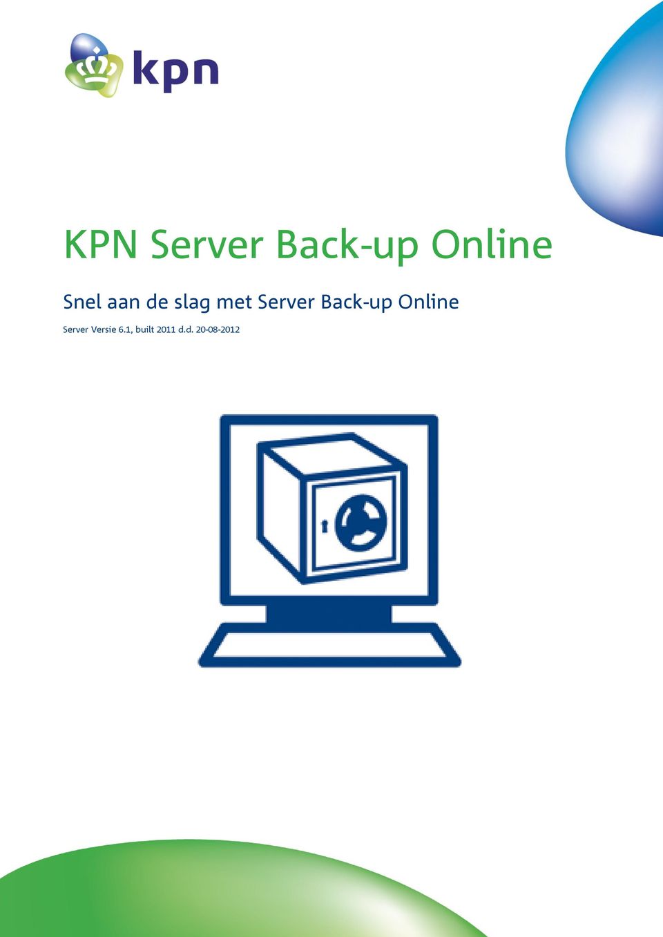 Back-up Online Server Versie