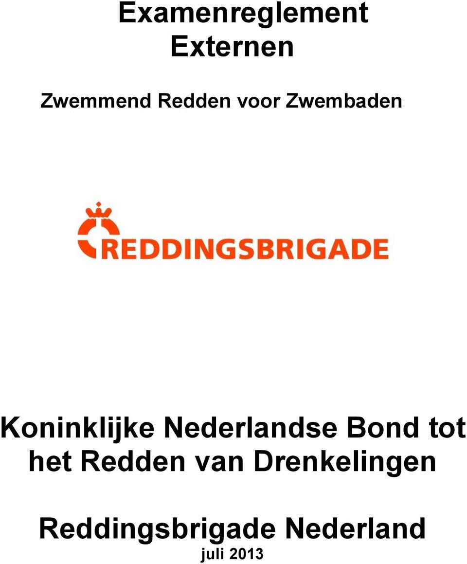 Nederlandse Bond tot het Redden van