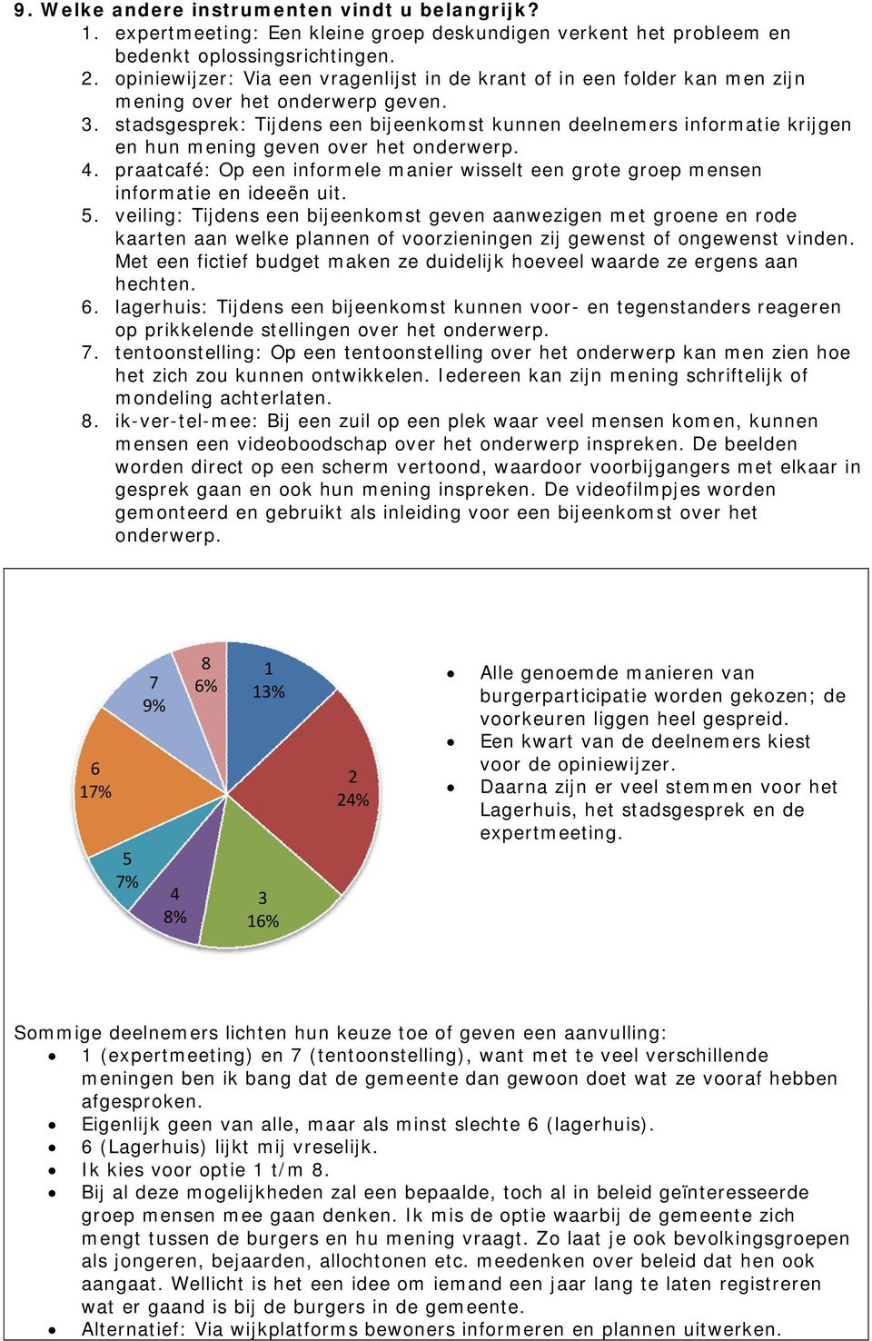 . stadsgesprek: Tijdens een bijeenkomst kunnen deelnemers informatie krijgen en hun mening geven over het onderwerp.