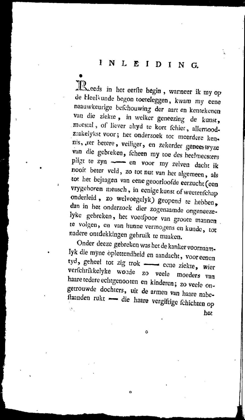 liever alcyd te kort fchiet, allernoodz::ake]ykst voor; het onderzoek tot meerdere ken nis,.