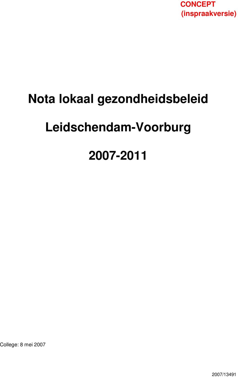 Leidschendam-Voorburg