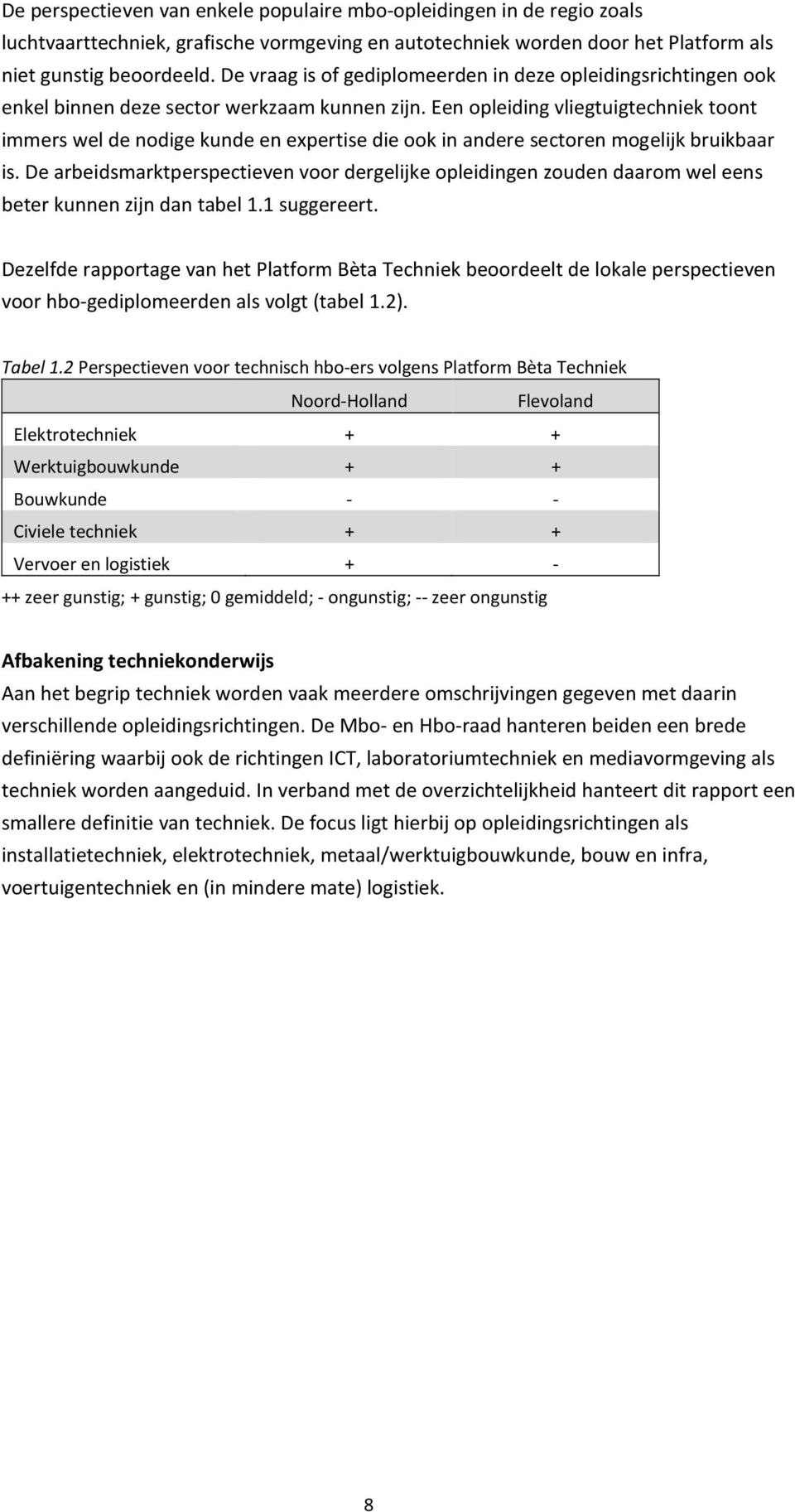 Een opleiding vliegtuigtechniek toont immers wel de nodige kunde en expertise die ook in andere sectoren mogelijk bruikbaar is.