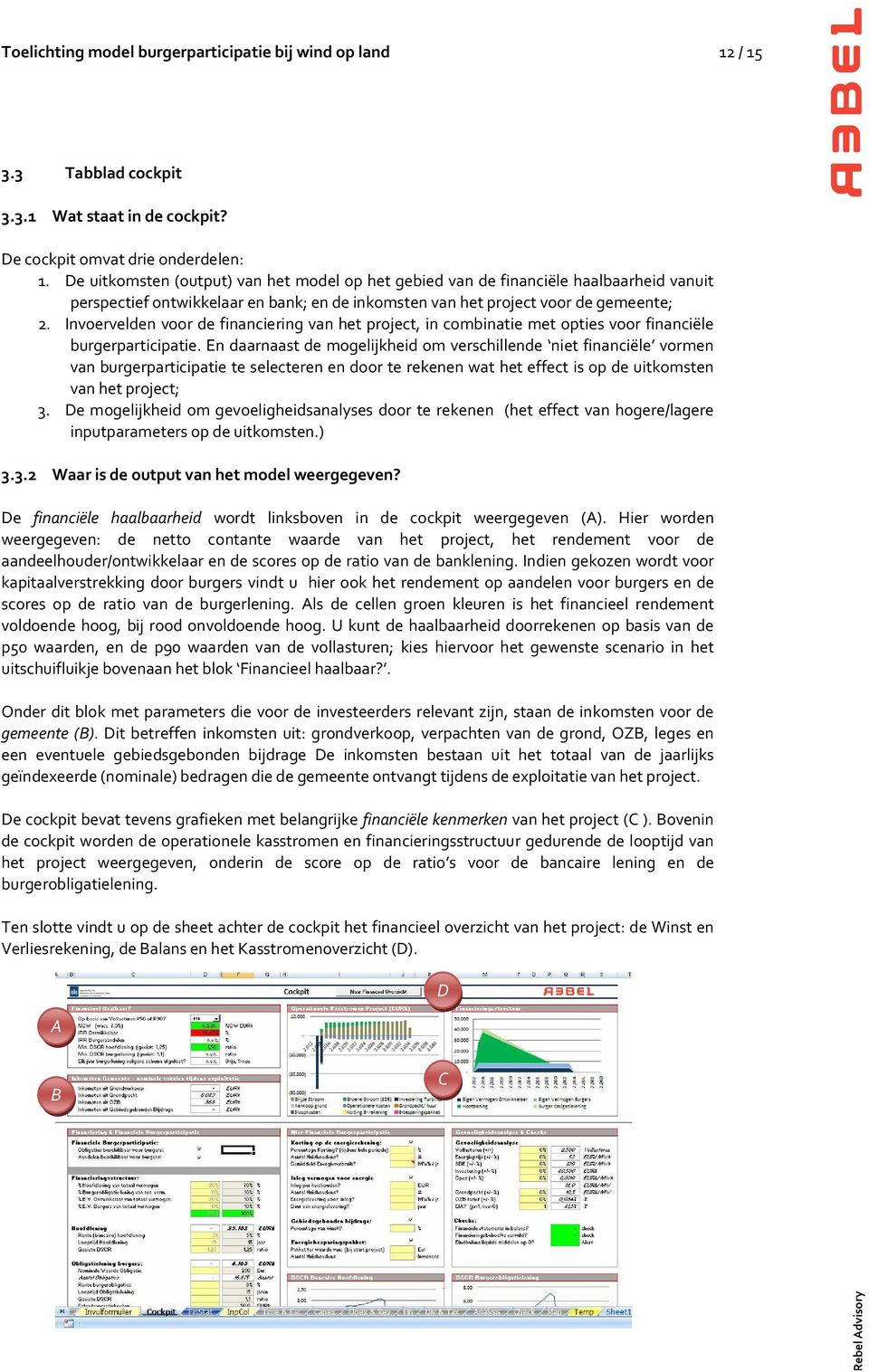 Invoervelden voor de financiering van het project, in combinatie met opties voor financiële burgerparticipatie.