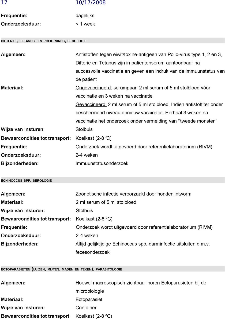 Indien antistoftiter onder beschermend niveau opnieuw vaccinatie.