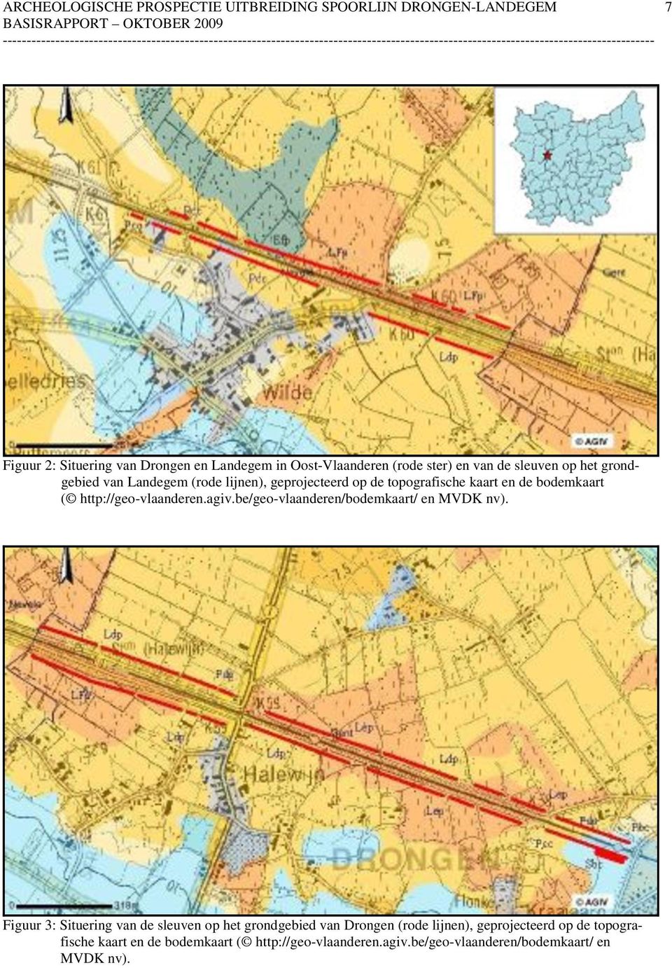 http://geo-vlaanderen.agiv.be/geo-vlaanderen/bodemkaart/ en MVDK nv).