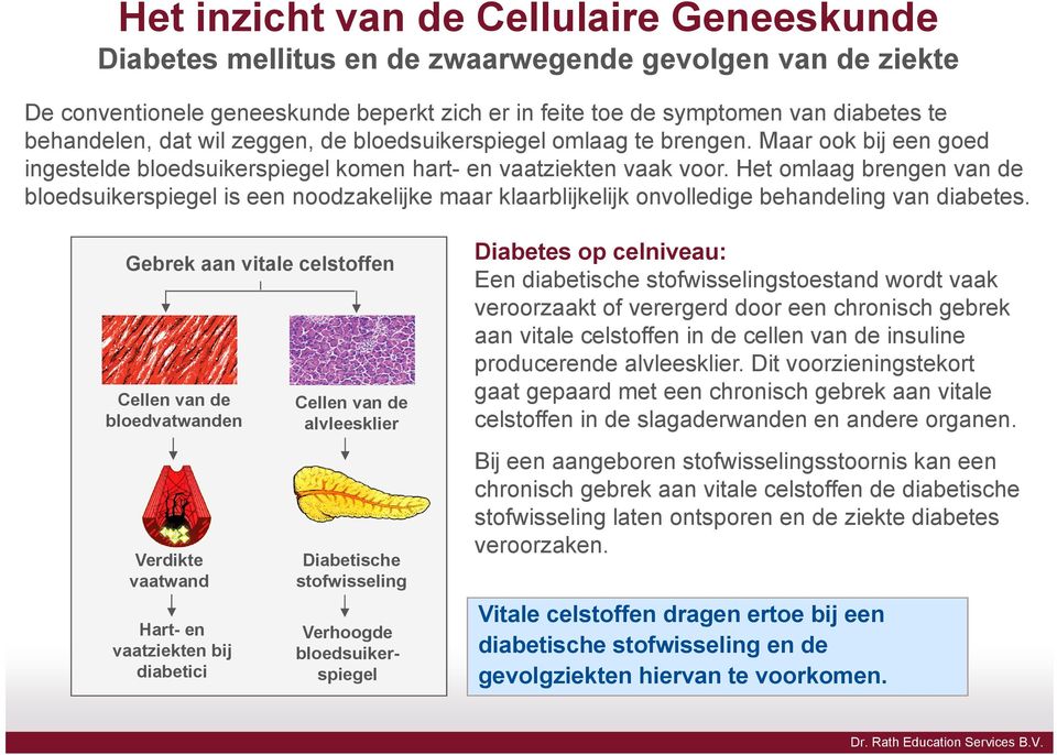 Het omlaag brengen van de bloedsuikerspiegel is een noodzakelijke maar klaarblijkelijk onvolledige behandeling van diabetes.