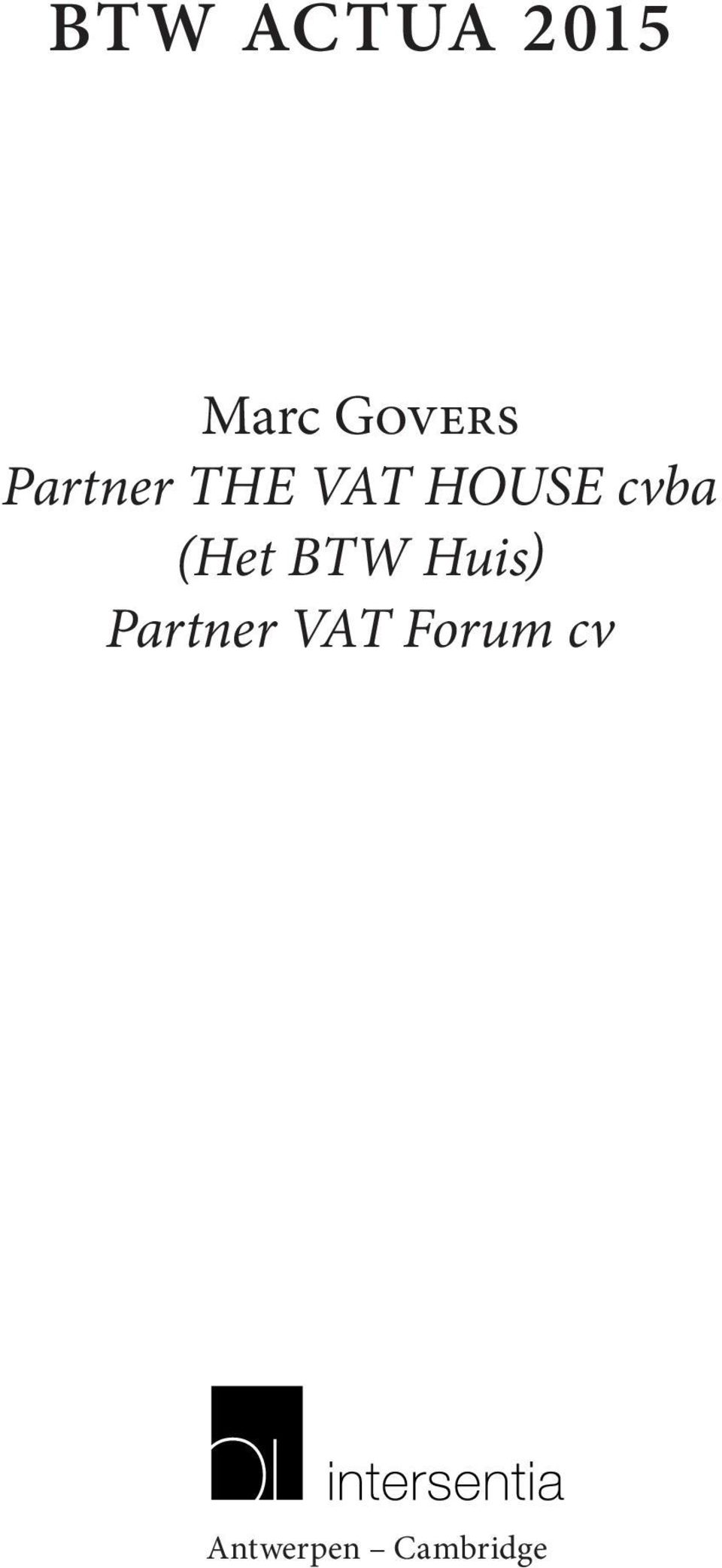 (Het BTW Huis) Partner VAT