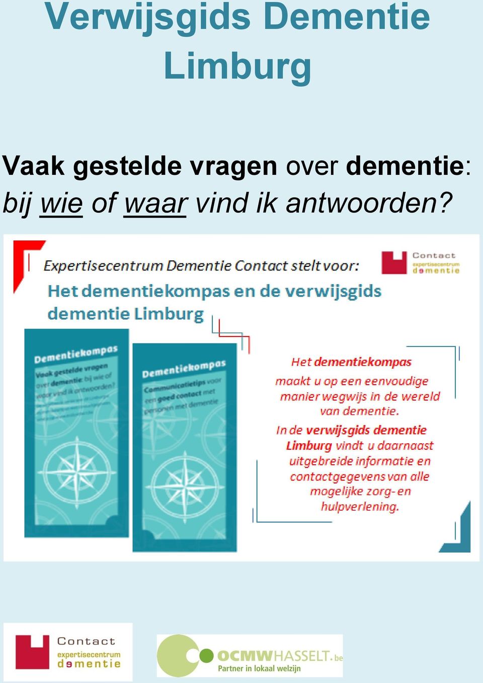 vragen over dementie: