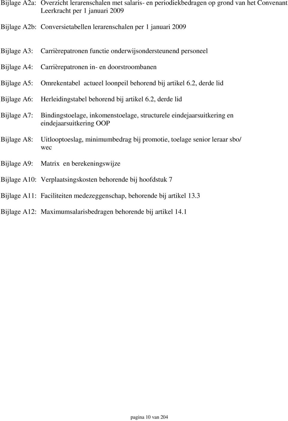 actueel loonpeil behorend bij artikel 6.2, derde lid Herleidingstabel behorend bij artikel 6.