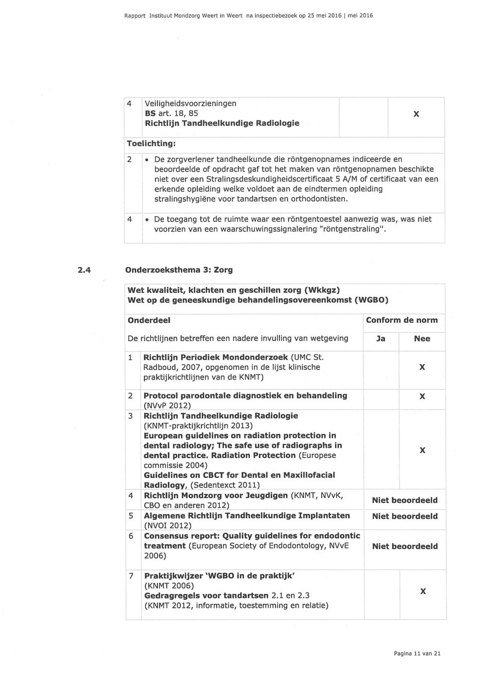 over een Stralingsdeskundigheidscertificaat 5 A/M of certificaat van een erkende opleiding welke voldoet aan de eindtermen opleiding stralingshygiëne voor tandartsen en orthodontisten.